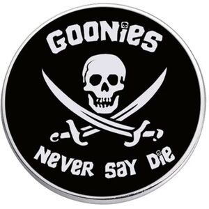 Goonies movie enamel pin new in package pirate never say die gift unisex